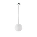 pendant luminaire Ø40 switchable IP40, chrome, white dimmable