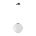 pendant luminaire Ø50 switchable IP40, stainless steel brushed, white dimmable