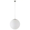 pendant luminaire Ø60 IP40, chrome, white dimmable