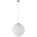pendant luminaire Ø60 IP40, stainless steel brushed, white dimmable