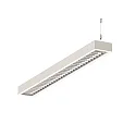 LED Light strip Pendant grid luminaire direct / indirect, 67W, 3000K, 8700lm, IP20, UGR < 19, DALI dimmable, white