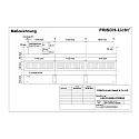 Frisch-Licht LED Light strip Pendant grid luminaire direct / indirect, 67W, 3000K, 8700lm, IP20, UGR < 19, DALI dimmable, white