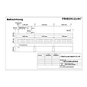 Frisch-Licht LED Light strip Pendant grid luminaire direct / indirect, 49W, 3000K, 6400lm, IP20, UGR < 19, DALI dimmable, white