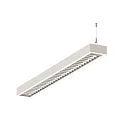 LED Light strip Pendant grid luminaire direct / indirect, 49W, 3000K, 6400lm, IP20, UGR < 19, DALI dimmable, white