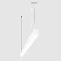 light bar MICROPAL®, UGR<19 / 1407MM / 830 direct, multipower, with suspension kit IP40, white 
