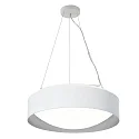 pendant luminaire PREMIUM ARCHITEKTUR Ø 30,8cm IP20, white, metal grey dimmable