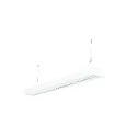 LED Pendant grid luminaire direct / indirect, 39W, 4000K, 5100lm, IP20, UGR < 19, DALI dimmable, white