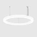 Luminaire à suspension Ø 115.5CM CCT Switch, direct, UGR < 19, multipower, forme de l'anneau IP40, blanche 