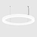 Luminaire à suspension Ø 150CM CCT Switch, direct, UGR < 19, multipower, forme de l'anneau IP40, blanche 