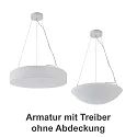 pendant luminaire ECO 7510 Ø 26cm IP20, white dimmable