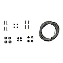 Accessoire Suspension câble SA ABR 4 fois, mécanique, gris argent