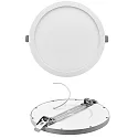 LED Recessed Downlight, Refurbishment downlight, 24W, 3000K, 2100lm, IP40, round, DALI dimmable, white