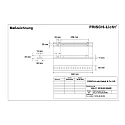 Frisch-Licht Luminaire triphasé SSL113010LM.3094M multipower, avec optique de lentille IP20, blanche gradable