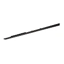 3-phase luminaire 149,7cm multipower, deep radiating IP20, powder coated, black 