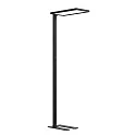 floor lamp MICROPAL®, UGR<16 with sensor, direct / indirect, programmable, with touch dimmer IP20, black dimmable