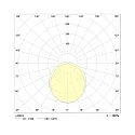 Frisch-Licht LED Damp proof luminaire, 50W, quick mounting, 4000K, 7000lm, IP66, grey