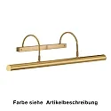Eclairage de tableau GRIT-80 inclinable E14 IP20, nickel mat gradable
