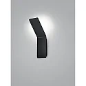 Knapstein Luminaire mural AVA angulaire IP20, noir gradable