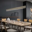 Knapstein Pendant luminaire RUNA-92, nickel matt