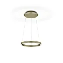 Luminaire à suspension SVEA-L60 haut bas, réglable, contrôlable avec des gestes IP20, bronze