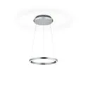 Luminaire à suspension SVEA-L40 haut bas, réglable, contrôlable avec des gestes IP20, nickel mat