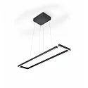 pendant luminaire MARISA-100 up / down, tunable white, controllable with gestures IP20, black