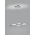 Knapstein Luminaire à suspension ELIN IP20, nickel mat gradable