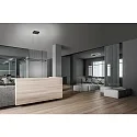 Knapstein Luminaire à suspension ELIN IP20, noir gradable