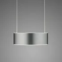 Knapstein Luminaire à suspension ZERA-1 IP20, nickel mat gradable