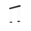 Luminaire à suspension ZERA-2 IP20, noir gradable