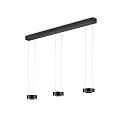 Luminaire à suspension ZERA-3 IP20, noir gradable
