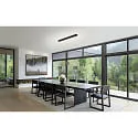 Knapstein pendant luminaire SIDRA-3 up / down, adjustable, controllable with gestures IP20, anthracite dimmable