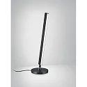 Knapstein Lampe de table KOSMA inclinable IP20, noir gradable