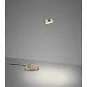 Knapstein Lampe de table YORI-T pivotant, rotatif, contrôlable avec des gestes IP20, bronze gradable