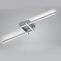 Luminaire de plafond FRIDA-2, nickel mat