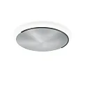 ceiling luminaire ASTRA-C-60 round, Casambi IP20, nickel matt, black dimmable