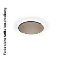 ceiling luminaire ASTRA-C-60 round, Casambi IP20, sand coloured dimmable