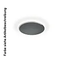 Luminaire de plafond ASTRA-C-40 rond, Casambi IP20, couleur sable, noir gradable