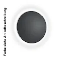 Knapstein Luminaire de plafond ASTRA-60 rond IP20, couleur sable, noir gradable