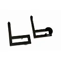 Support INTERO-LINE - PAPER TOWEL ROLL HOLDER mécanique, amovible, noir mat