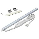 Planchette lumineuse LED POWER-STICK T SE IP20, aluminium, transparent gradable 6W 455lm 2700K CRI 90-100 30cm