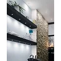 Hera recessed luminaire IP20, stainless steel, mat, satined dimmable 2