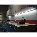 Eclairage sous meuble LED MODULITE F - HVLCS avec interrupteur IP20, aluminium  5W 475lm 3000K 120° 120° CRI 90-100 30cm