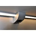 Eclairage sous meuble LED MODULITE F - HVLCS avec interrupteur IP20, aluminium  5W 475lm 3000K 120° 120° CRI 90-100 30cm