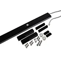 Eclairage sous meuble avec détecteur de mouvement IP20, noir 7,8W 290lm 4000K CRI 90-100 100cm