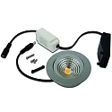 Hera Lumière encastrée ECO SR 68 pivotant, lot de 1 IP20, chromé mat gradable 6,5W 750lm 2700K 24° 24° CRI 80