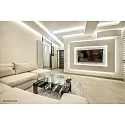 Hera Bande LED TAPE COB-10LL 930 / 15M avec prise de courant, avec diffuseur, cuivre, blanc opale, blanche