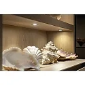 Hera furniture luminaire AR 45 ZOOM 17-50° built-in version, focusable 1 IP20, chrome matt 