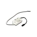 Transformer LED 350/ 350mA 5W, connection cable 30cm with wire end ferrules, 1-fold socket