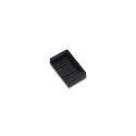 Embout 24V FLAT TRACK, noir 